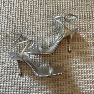 Reformation silver heels